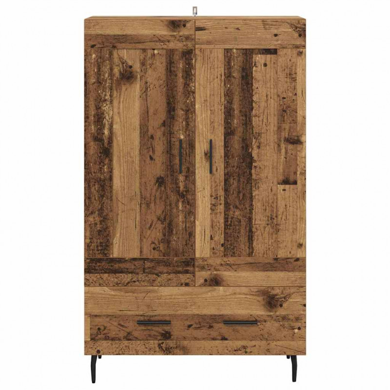 Highboard z szufladą Stare drewno 69,5 x 31 x 115 cm