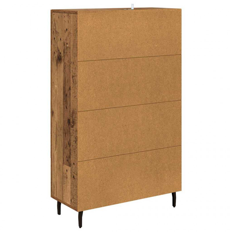 Highboard z szufladą Stare drewno 69,5 x 31 x 115 cm