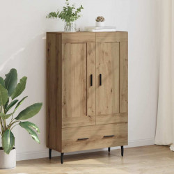 Highboard z szufladą Dąb rzemieślniczy 69,5 x 31 x 115 cm