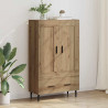 Highboard z szufladą Dąb rzemieślniczy 69,5 x 31 x 115 cm