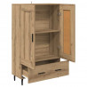 Highboard z szufladą Dąb rzemieślniczy 69,5 x 31 x 115 cm