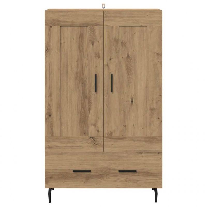 Highboard z szufladą Dąb rzemieślniczy 69,5 x 31 x 115 cm