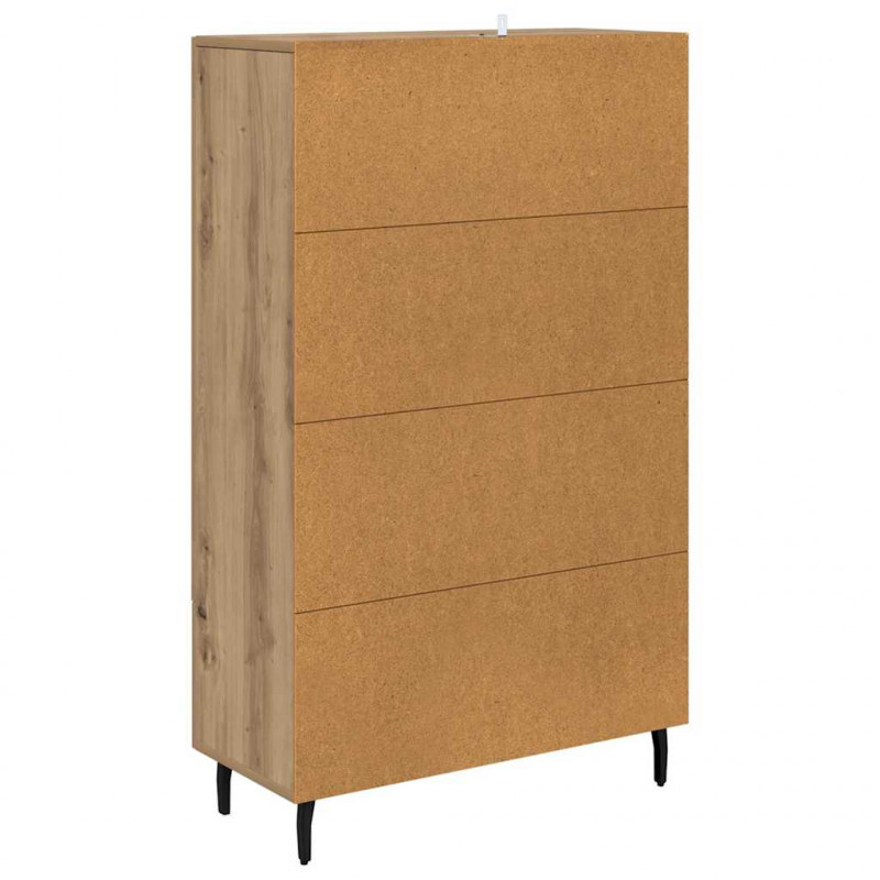 Highboard z szufladą Dąb rzemieślniczy 69,5 x 31 x 115 cm