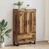 Highboard z szufladą Stare drewno 69,5 x 31 x 115 cm