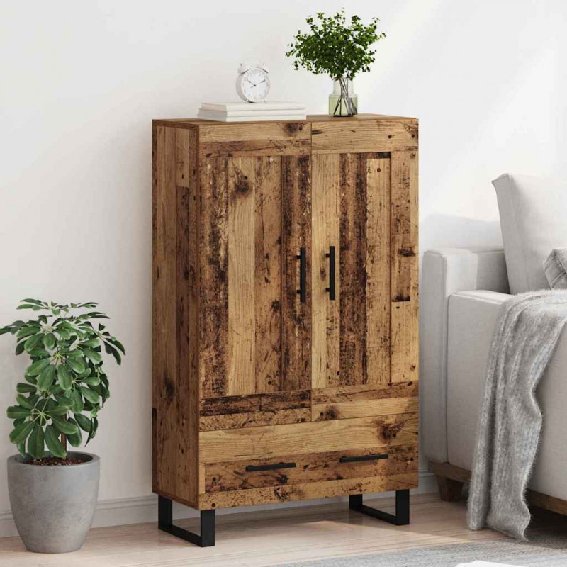 Highboard z szufladą Stare drewno 69,5 x 31 x 115 cm