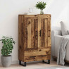 Highboard z szufladą Stare drewno 69,5 x 31 x 115 cm
