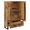 Highboard z szufladą Stare drewno 69,5 x 31 x 115 cm
