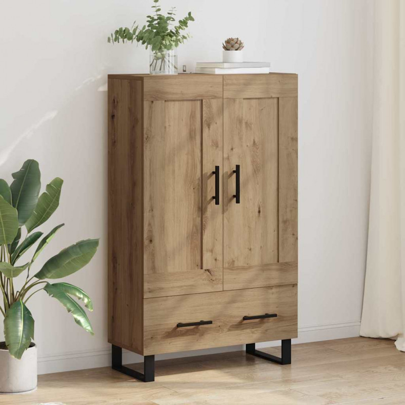 Highboard z szufladą Dąb rzemieślniczy 69,5 x 31 x 115 cm