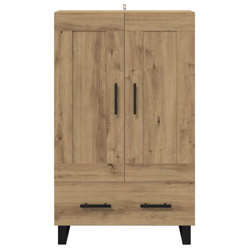 Highboard z szufladą Dąb rzemieślniczy 69,5 x 31 x 115 cm