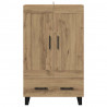 Highboard z szufladą Dąb rzemieślniczy 69,5 x 31 x 115 cm
