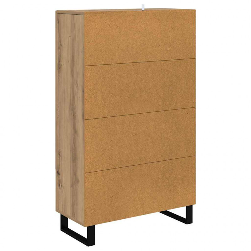 Highboard z szufladą Dąb rzemieślniczy 69,5 x 31 x 115 cm