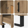 Highboard z szufladą Dąb rzemieślniczy 69,5 x 31 x 115 cm