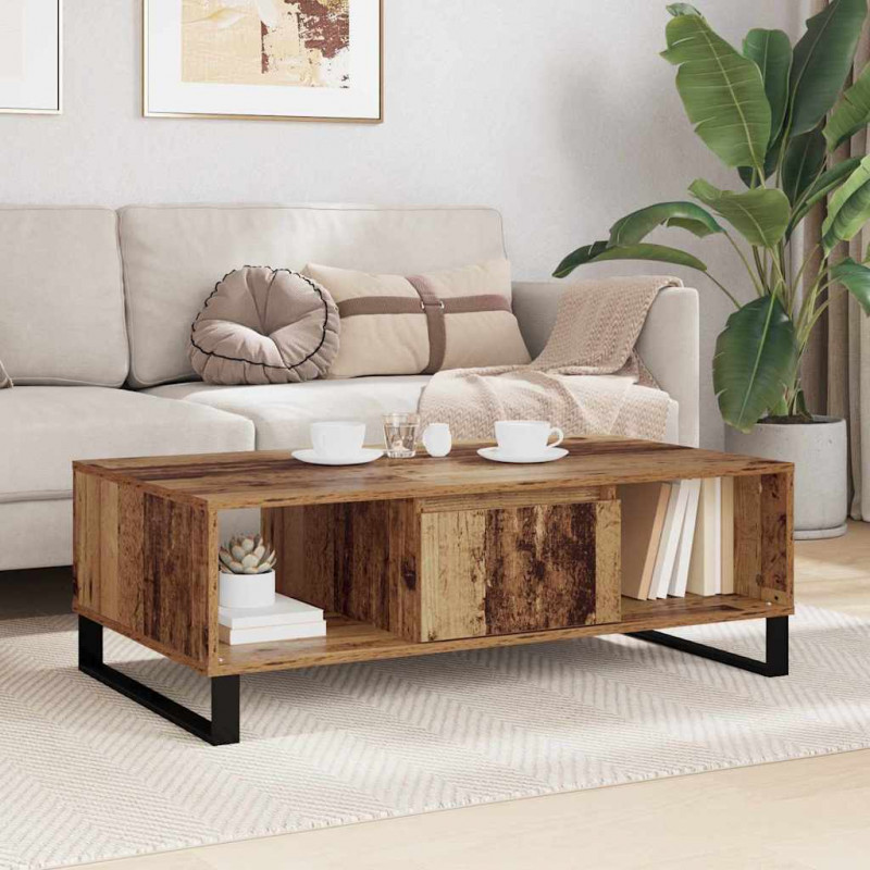Stolik kawowy Stare drewno 104 x 60 x 35 cm