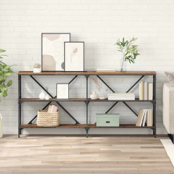 Konsola Stare drewno 160 x 30 x 75 cm Materiał drewnopochodny