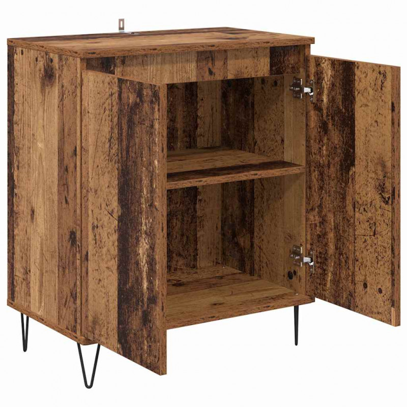 Bufet Stare drewno 60 x 35 x 70 cm Materiał drewnopochodny