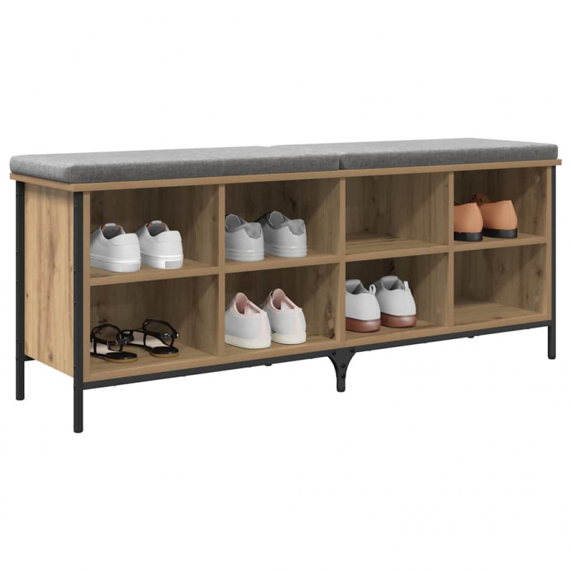 Szafka na buty z półką Dąb rzemieślniczy 131 x 35 x 50 cm