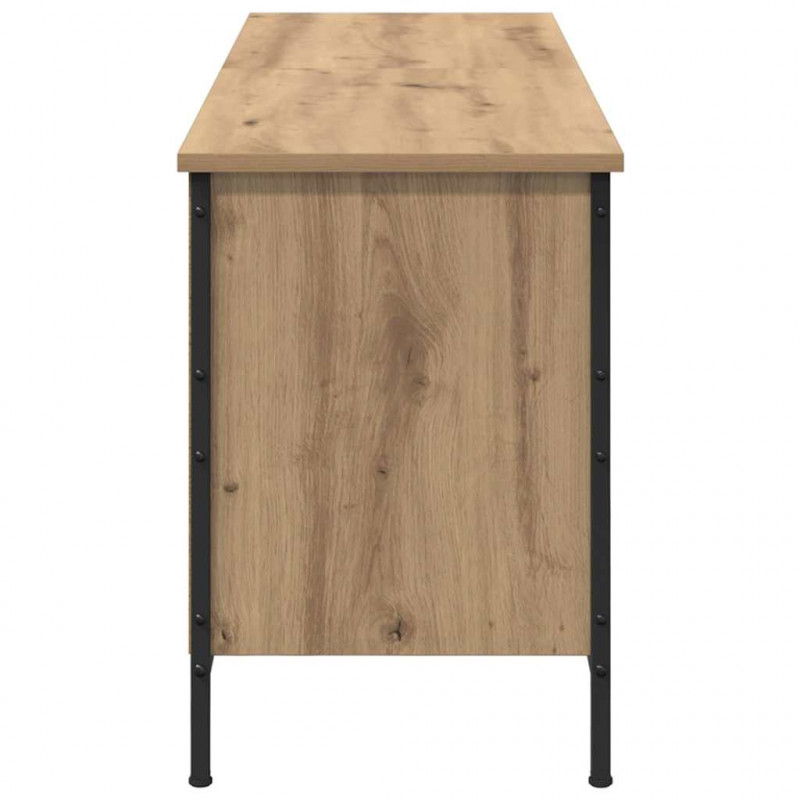 Szafka na buty z półką Dąb rzemieślniczy 131 x 35 x 50 cm