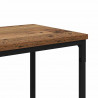 Konsola Stare drewno 180 x 30 x 75 cm Materiał drewnopochodny