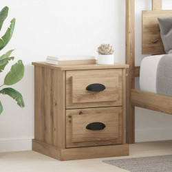 Szafka Nocna 2 pcs Dąb rzemieślniczy 39 x 39 x 47.5 cm