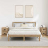 Szafka Nocna 2 pcs Dąb rzemieślniczy 39 x 39 x 47.5 cm