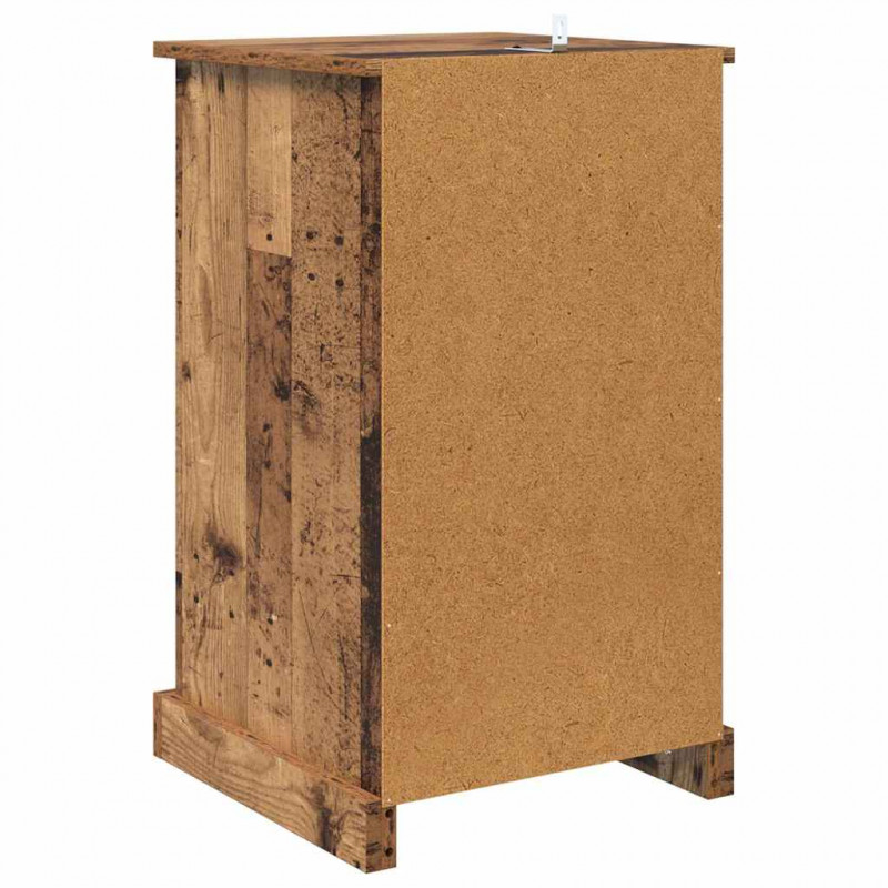 Szafka Nocna z szufladą Stare drewno 39 x 39 x 67,5 cm