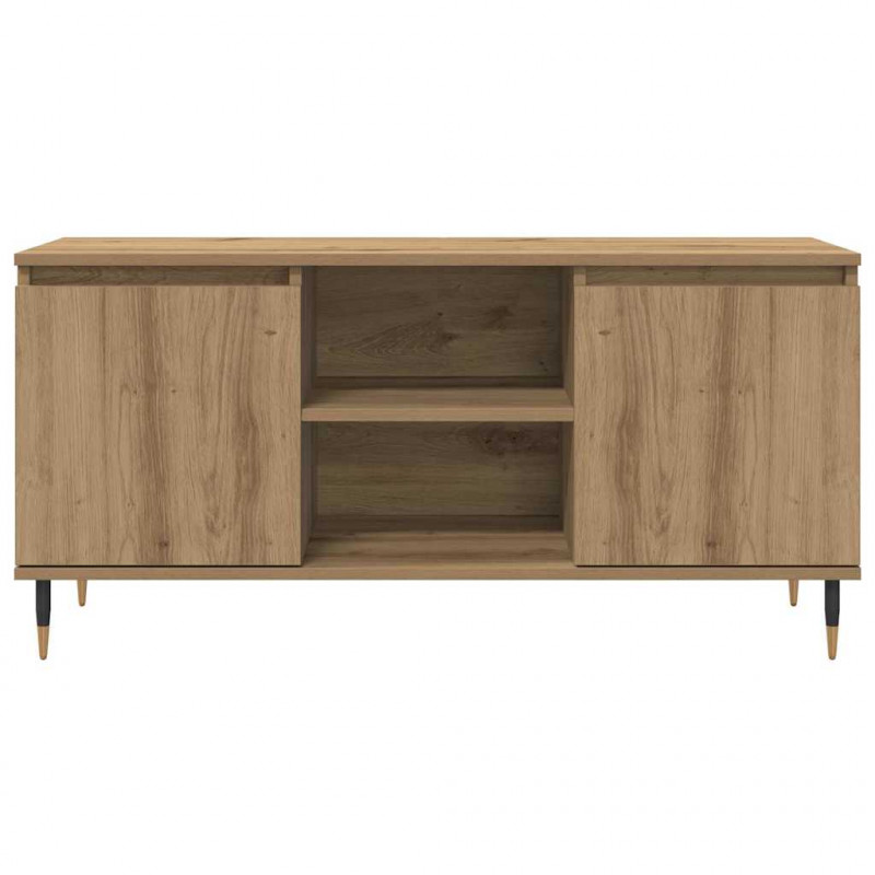 Szafka pod telewizor Dąb rzemieślniczy 104 x 35 x 50 cm