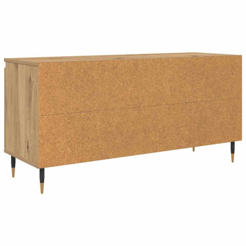 Szafka pod telewizor Dąb rzemieślniczy 104 x 35 x 50 cm