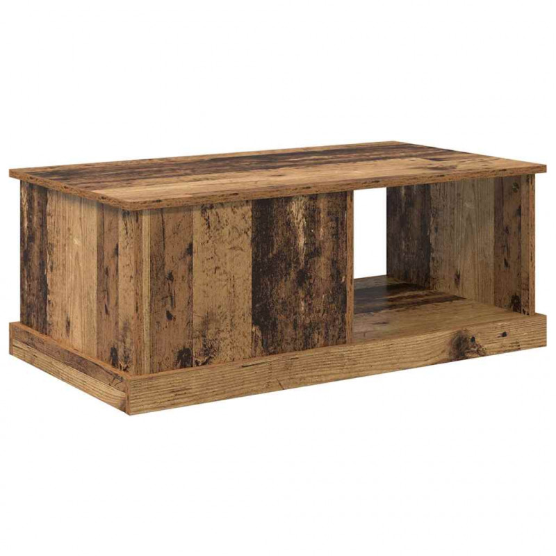 Stolik kawowy z szufladą Stare drewno 90 x 50 x 35 cm