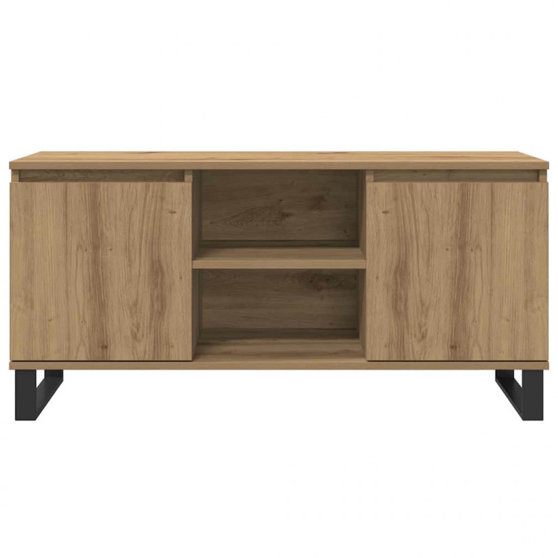 Szafka pod telewizor Dąb rzemieślniczy 104 x 35 x 50 cm