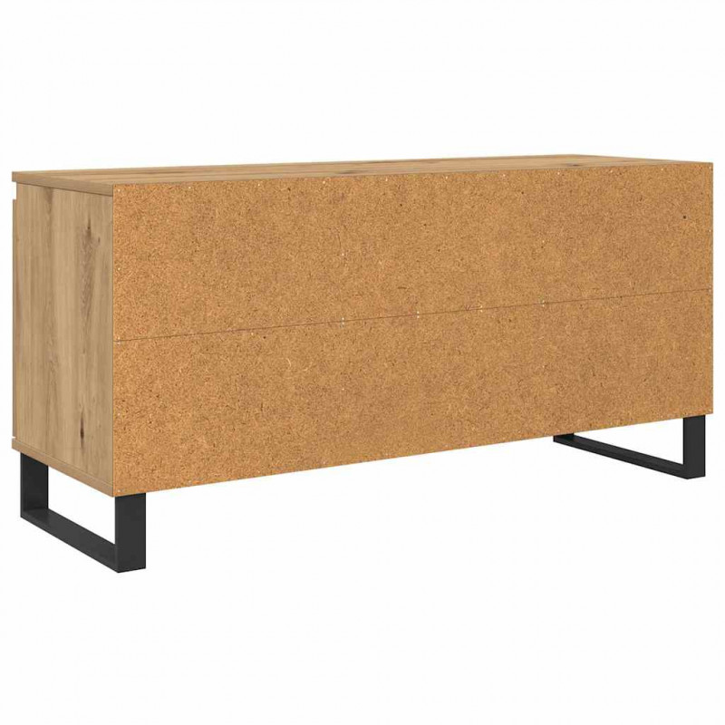 Szafka pod telewizor Dąb rzemieślniczy 104 x 35 x 50 cm