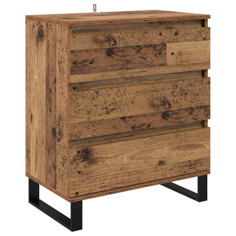 Bufet Stare drewno 60 x 35 x 70 cm Materiał drewnopochodny