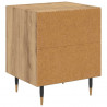 Szafka Nocna 2 pcs Dąb rzemieślniczy 40 x 35 x 47,5 cm
