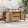 Stolik kawowy z szufladą Stare drewno 102 x 44,5 x 50 cm