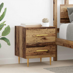 Szafka Nocna z szufladą 2 pcs Stare drewno 40 x 35 x 47,5 cm