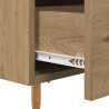 Szafka Nocna 2 pcs Dąb rzemieślniczy 40 x 35 x 47,5 cm