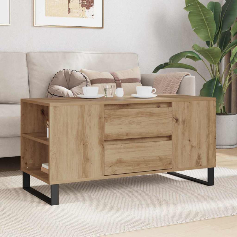 Stolik kawowy Dąb rzemieślniczy 102 x 44,5 x 50 cm