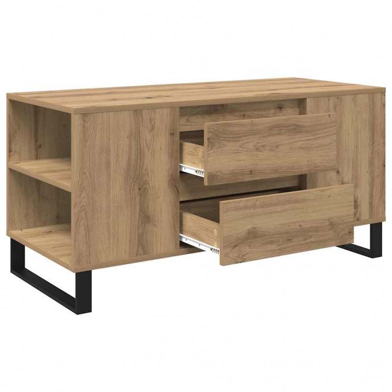Stolik kawowy Dąb rzemieślniczy 102 x 44,5 x 50 cm