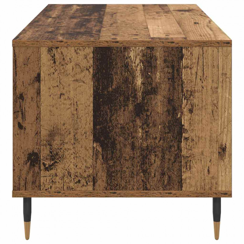 Stolik kawowy z szufladą Stare drewno 90 x 49 x 45 cm