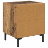 Szafka Nocna z szufladą 2 pcs Stare drewno 40 x 35 x 47,5 cm