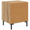 Szafka Nocna 2 pcs Dąb rzemieślniczy 40 x 35 x 47,5 cm