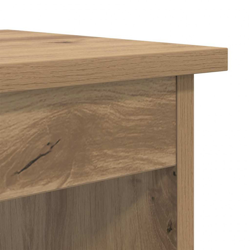 Stolik kawowy 3 pcs Dąb rzemieślniczy Materiał drewnopochodny