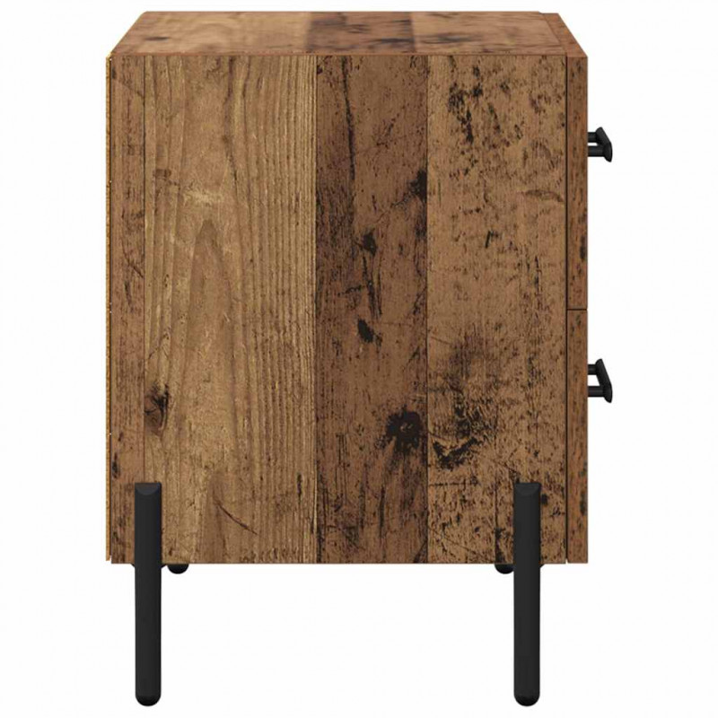 Szafka Nocna z szufladą Stare drewno 40 x 35 x 47,5 cm