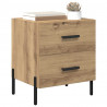 Szafka Nocna 2 pcs Dąb rzemieślniczy 40 x 35 x 47,5 cm