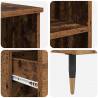 Highboard Stare drewno 40 x 36 x 110 cm Materiał drewnopochodny