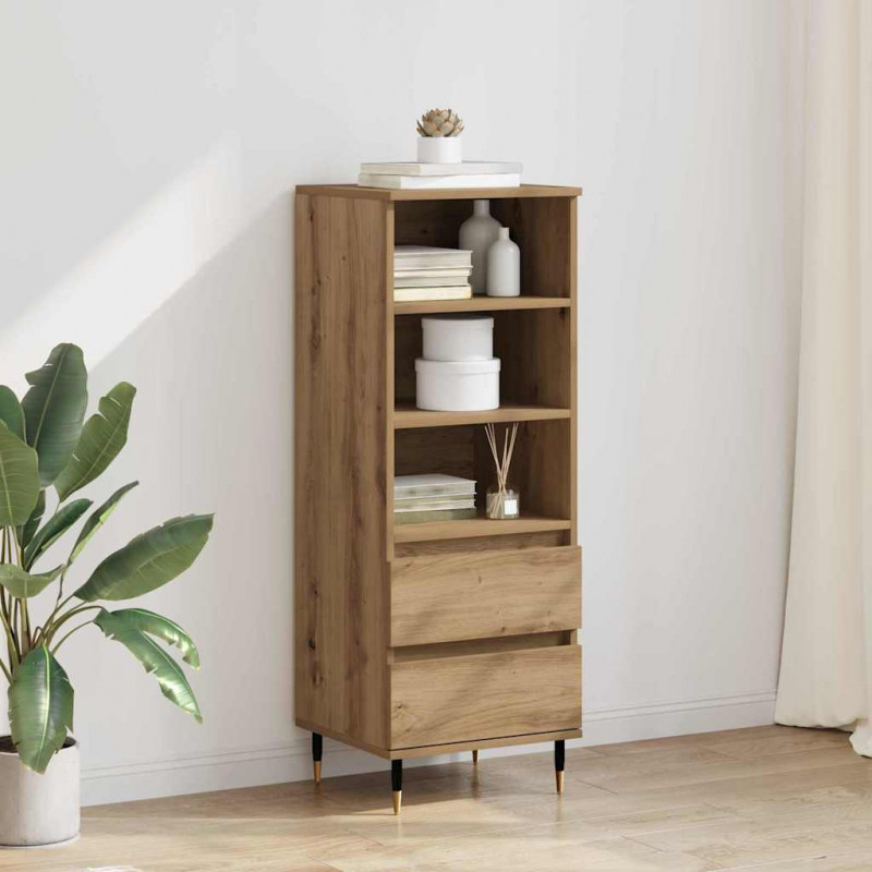 Highboard z szufladą Dąb rzemieślniczy 40 x 36 x 110 cm