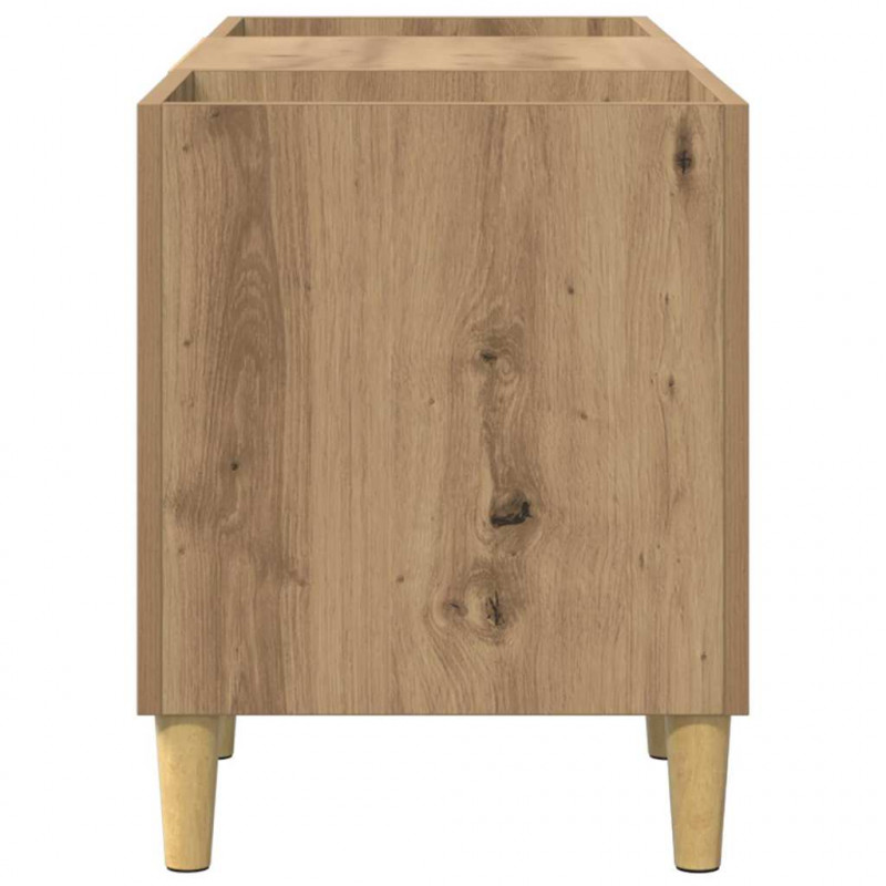 Szafka na płyty winylowe Dąb rzemieślniczy 121 x 38 x 48 cm