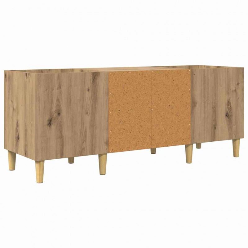 Szafka na płyty winylowe Dąb rzemieślniczy 121 x 38 x 48 cm