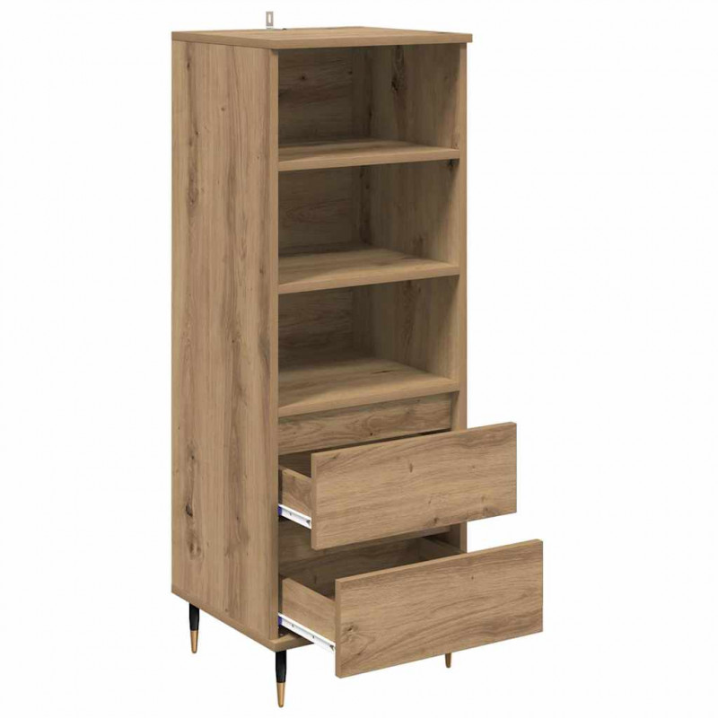 Highboard z szufladą Dąb rzemieślniczy 40 x 36 x 110 cm