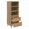 Highboard z szufladą Dąb rzemieślniczy 40 x 36 x 110 cm