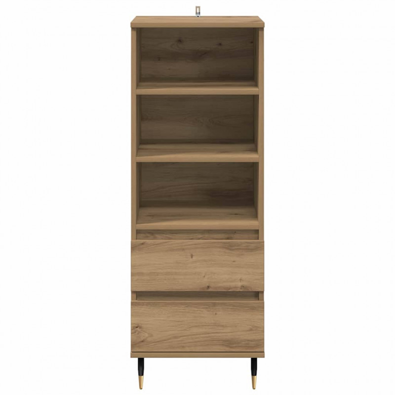 Highboard z szufladą Dąb rzemieślniczy 40 x 36 x 110 cm